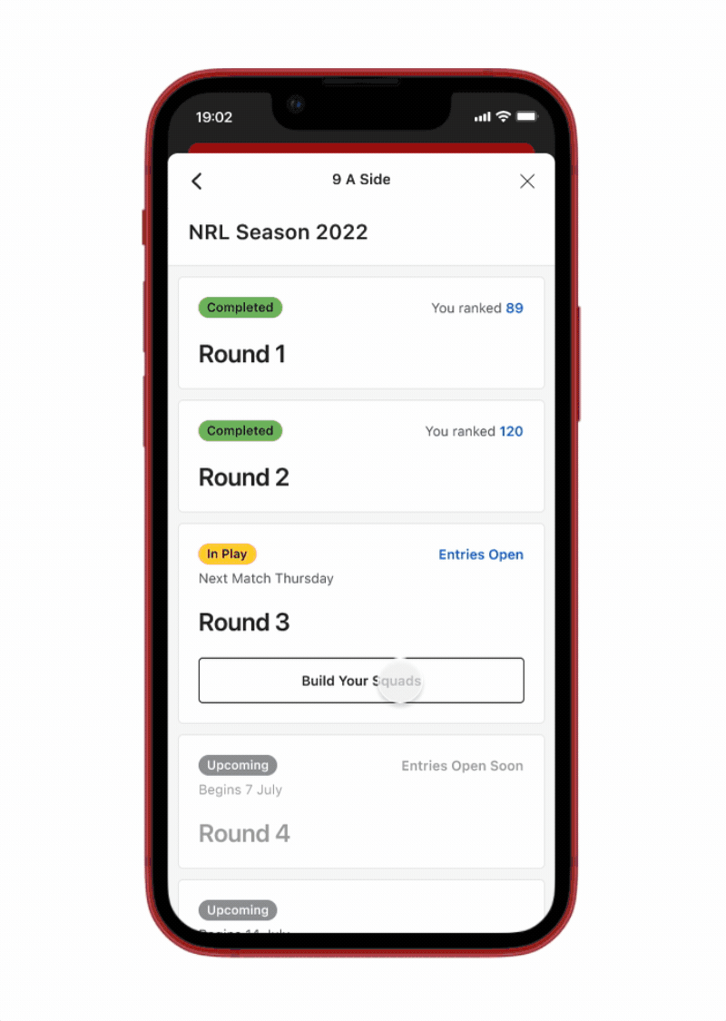 Ladbrokes prototype animation